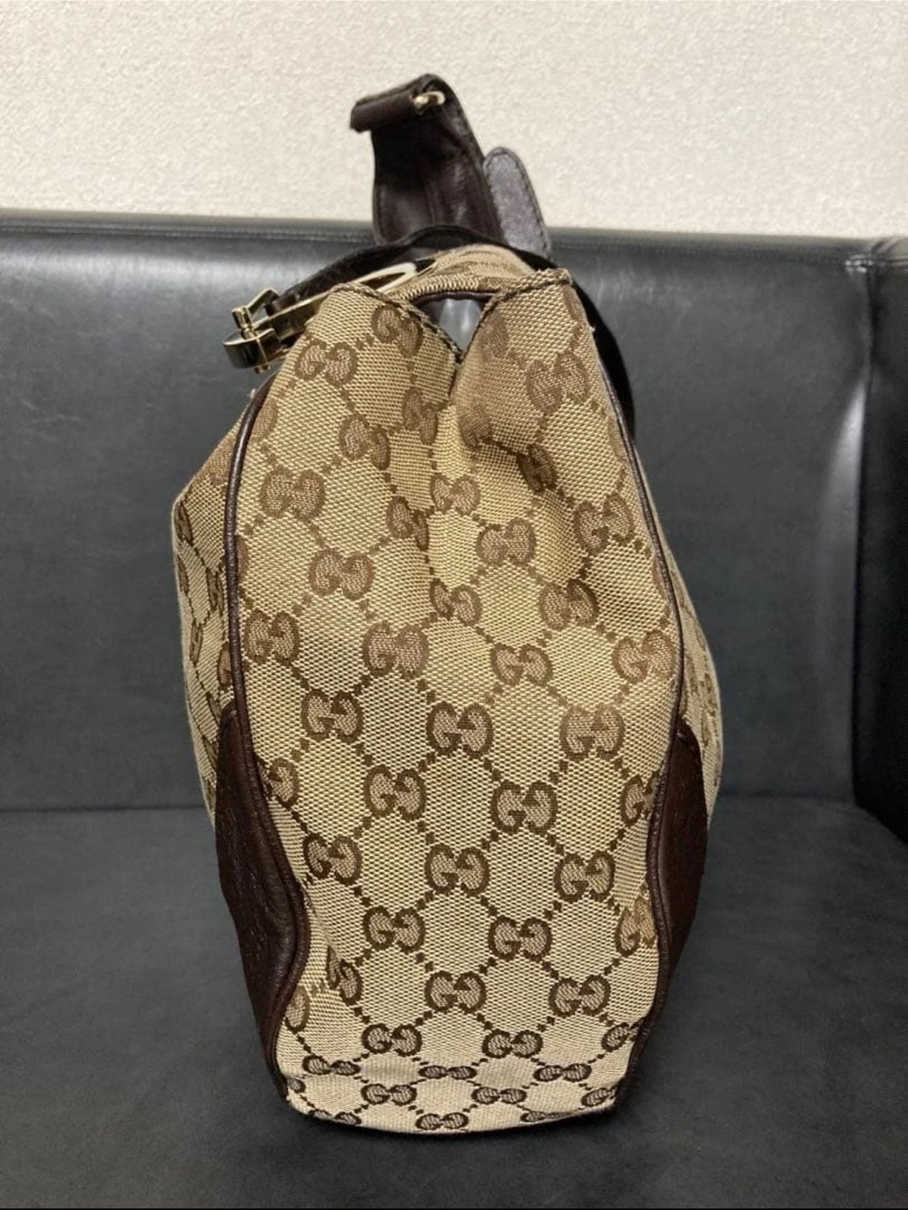Gucci Brown GG Canvas Hobo Bag - Picture 3 of 16